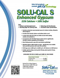 Solu-Cal S brochure